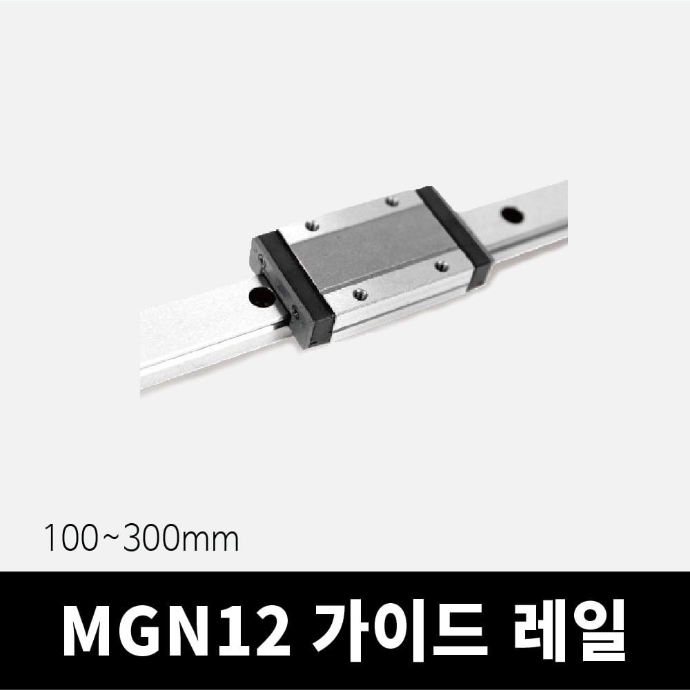 MGN12 레일 100~300mm